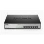 D-Link DGS-1008MP 8-portový gigabitový prepínač PoE, 8x Gigabit PoE RJ45, rozpočet PoE 140W