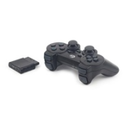 GEMBIRD gamepad JPD-WDV-01, vibrační, bezdrátový, PC/PS2/PS3, USB