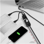 AXAGON HUE-S2BL, 4x USB 3.0 CHARGING hub, micro USB nap. konektor, kábel USB-A 1.2m