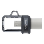 SanDisk Flash Disk 128 GB Dual USB Drive m3.0 Ultra, OTG