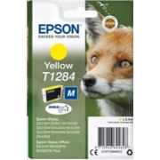 Atramentová tyčinka EPSON Singlepack "Fox" Yellow T1284 DURABrite Ultra Ink (3,5 ml)
