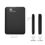WD Elements Portable 2TB Ext. 2.5" USB3.0, čierna
