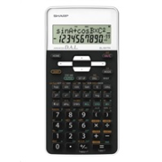 SHARP kalkulačka - EL531THWH - bílá - box