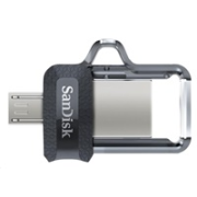 SanDisk Flash disk 256 GB Ultra, dvojitý USB disk m3.0, OTG