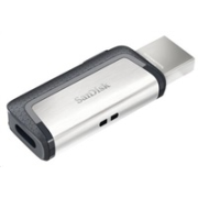 SanDisk Flash disk 256 GB Ultra, dvojitý USB disk typu C