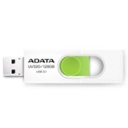ADATA Flash Disk 64GB UV320, USB 3.1 Dash Drive, biela/zelená
