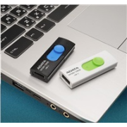 ADATA Flash disk 128 GB UV320, USB 3.1 Dash Drive, biela/zelená