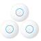 UBNT UniFi AP nanoHD, 3-PACK, bez PoE! [Inside AP, 2.4+5GHz (300Mbps+1733Mbps), MU-MIMO, 802.11a/b/g