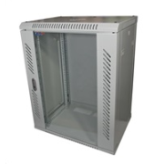 LEXI-Net 19" nástěnný rozvaděč 15U, šířka 600mm, hloubka 450mm, nosnost 60 kg, skleněné dveře,