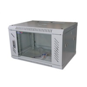 LEXI-Net 19" nástěnný rozvaděč 6U, šířka 600mm, hloubka 450mm, nosnost 60 kg, skleněné dveře,