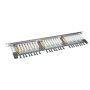 Solarix Patch panel 24xRJ45 CAT6 STP s 0,5U SX24HD-6-STP-SL