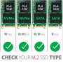 AXAGON PCEM2-D, PCIe x4 - M.2 NVMe M-key + SATA B-key slot adaptér, vrátane. LP
