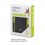 Externý pevný disk ADATA 1TB 2,5" USB 3.1, DashDrive™ Durable HD720, G-senzor, čierny, (gumový,