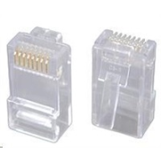 Solarix konektor RJ45 CAT5E UTP 8p8c nestienený, nie je zložený na kábli / 100 ks KRJ45/5SLD