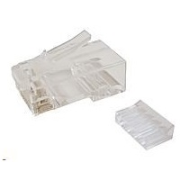 Solarix konektor RJ45 CAT6 UTP 8p8c nestienený skladaný vodič / 100 ks KRJ45/6SLD