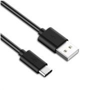 Kábel USB PREMIUMCORD 3.1 C/M - USB 2.0 A/M, rýchlonabíjací prúd 3A, 3 m, čierna