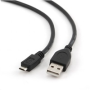 GEMBIRD Kábel CABLEXPERT USB A samec/Micro B samec 2.0, 1m, čierna vysoká kvalita