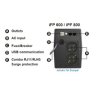 Fortron UPS FSP iFP 600, 600 VA / 360W, LCD, lineárne interaktívne