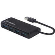 MANHATTAN USB Hub 4-portový USB 3.2 Gen 1 Hub