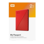 Prenosný 2TB disk WD My Passport Ext. 2.5" USB3.0 Červená
