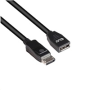 Club3D Predlžovací kábel DisplayPort 1.4 8K 60Hz DSC 1.2 HBR3 HDR obojsmerný (M/F), 3m