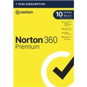 NORTON 360 PREMIUM 75GB +VPN 1 používateľ pre 10 zariadení na 1 rok ESD