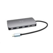 iTec USB-C Metal Nano Dock HDMI/VGA s LAN + Power Delivery 100 W