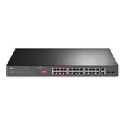 TP-Link CCTV switch TL-SL1226P (24x100Mb/s, 2xGbE/2xSFP combo, 24xPoE+, 250W)