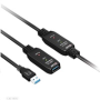 Kábel USB Club3D 3.2 Kábel aktívneho opakovača Gen1 M/F 28AWG, 10 m