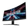 GIGABYTE LCD - 27" herný monitor G27QC A, 2560x1440 QHD, 250cd/m2, 1ms, 2xHDMI 2.0, 2xDP 1.2, krivka