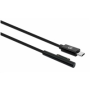 Manhattan nabíjací kábel, nabíjací kábel Surface Connect k USB-C (M/M), 15 V / 3 A, 1.8 m, čierna