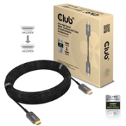 Club3D HDMI kábel, Ultra High Speed HDMI™ Certified AOC Cable, 4K120Hz/ 8K60Hz (M/M), 15 m
