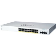 Prepínač Cisco CBS220-24P-4G, 24xGbE RJ45, 4xSFP, PoE+, 195W