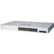 Prepínač Cisco CBS220-24FP-4X, 24xGbE RJ45, 4x10GbE SFP+, PoE+, 382W