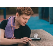 LAMAX Dots2 White, wireless charging