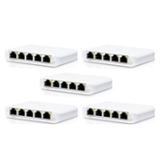 UBNT UniFi Switch USW-Flex-Mini-5, 5-pack [5xGigabit, 1xPoE In]