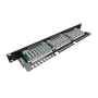 Solarix Patch panel Solarix 24 x RJ45 CAT5E STP 1U SX24-5E-STP-BK-N