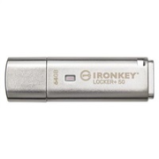 Kingston 64GB IKLP50 IronKey Locker+ 50 AES USB, s 256bitovým šifrovaním