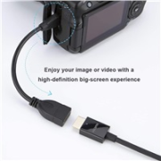 PremiumCord Flexi adaptér HDMI Typ A samice - micro HDMI Typ D samec pro ohebné zapojení