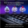 ASUS klávesnice ROG AZOTH, mechanická, Bluetooth, US, černá