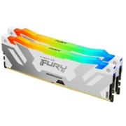 KINGSTON DIMM DDR5 (Kit of 2) FURY Renegade White RGB XMP 64GB 6000MT/s CL32