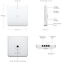 Ubiquiti U6-Enterprise-IW - UniFi Access Point U6 Enterprise In-Wall