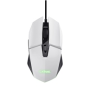 TRUST myš GXT 109W FELOX Gaming Mouse, optická, USB, bílá