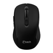 C-TECH myš Dual mode, bezdrátová, 1600DPI, 6 tlačítek, černá, USB nano receiver