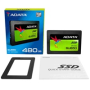 ADATA SSD 512GB Ultimate SU650SS 2,5" SATA III 6Gb/s (R:520/ W:450MB/s)