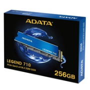 ADATA SSD 256GB LEGEND 710 PCIe Gen3x4 M.2 2280 (R:2400/ W:1800MB/s)