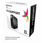 ADATA Externí HDD 4TB 3.5" USB 3.2 HM800, TV Support, AES Encryption, černý