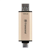TRANSCEND Flash disk 128GB JetFlash®930C, TLC, USB 3.2/USB typu C (R:420/W:400 MB/s) čierna