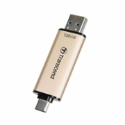 TRANSCEND Flash disk 128GB JetFlash®930C, TLC, USB 3.2/USB typu C (R:420/W:400 MB/s) čierna