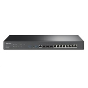 TP-Link ER8411 OMADA VPN router (2xSFP+(1xWAN,1xWAN/LAN),1xSFP WAN/LAN,8xGbELAN/WAN,1xConsole,2xUSB3